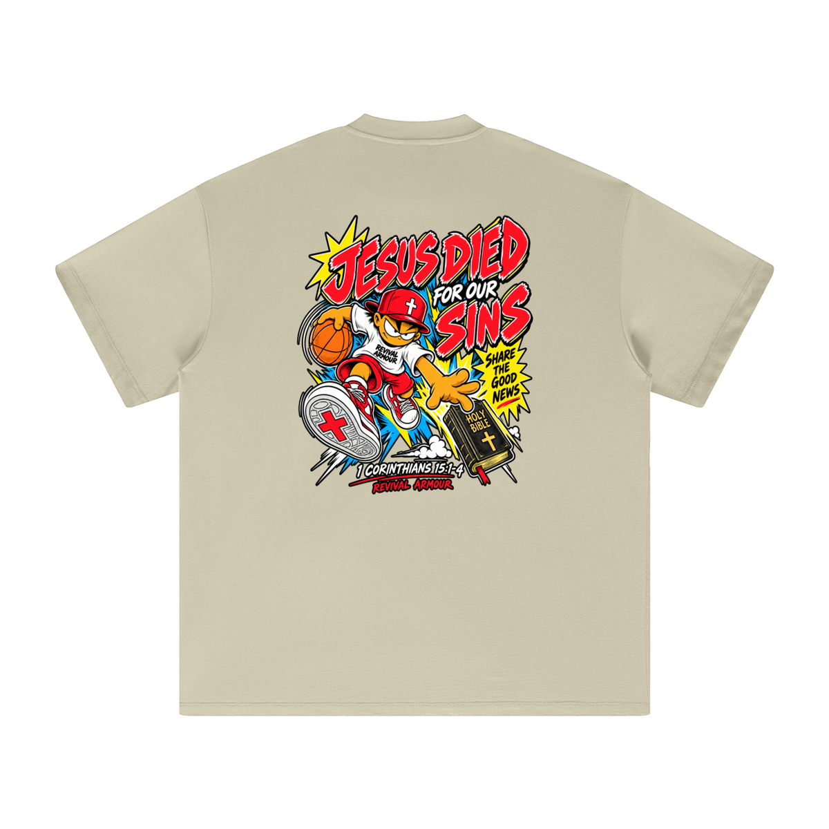 REVIVAL EST. 2026 ARMOUR JESUS DIED FOR OUR SINS T-Shirt