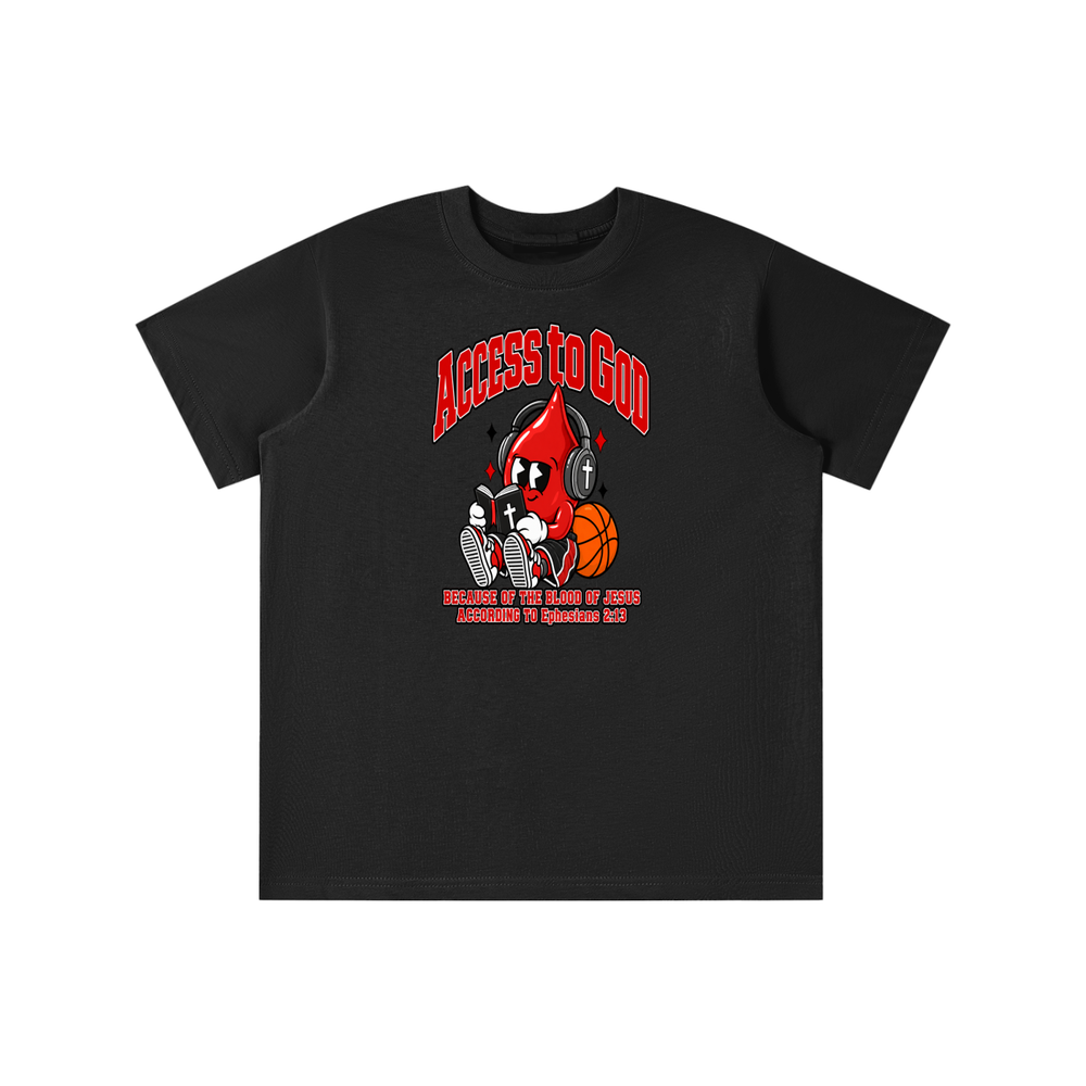 ACCESS TO GOD BECAUSE OF THE BLOOD OF JESUS ACCORDING TO EPHESIANS 2:13 youth T-shirt