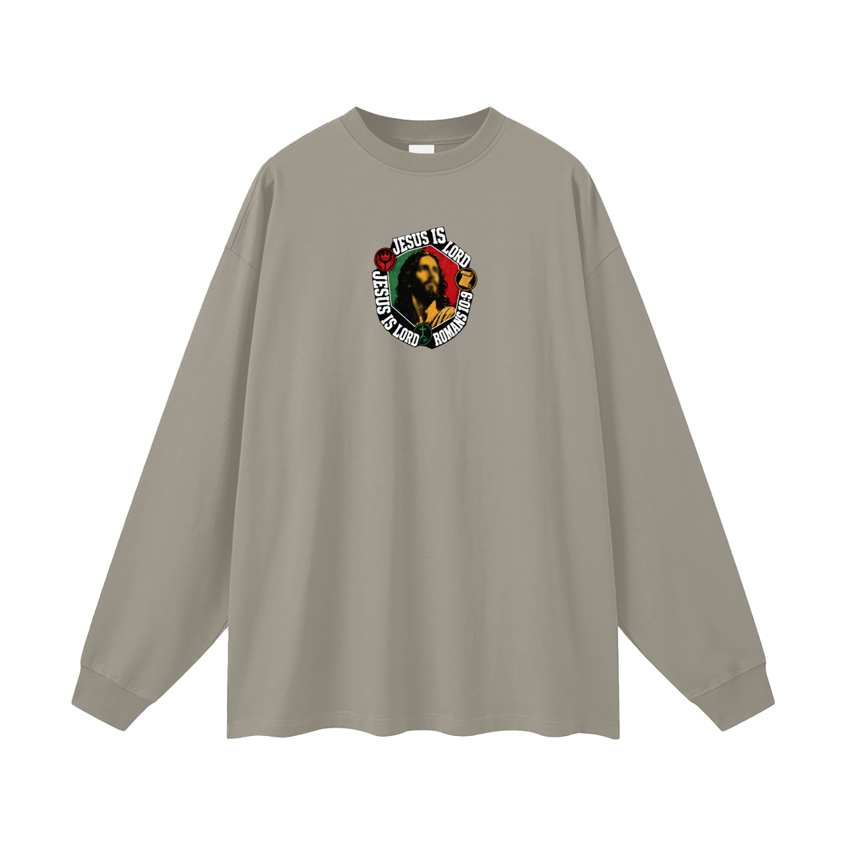 Jesus is Lord Jesus is Lord Romans 10:9 Long Sleeve T-Shirt