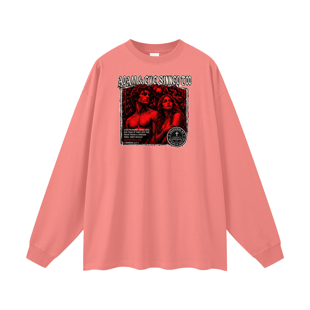 ADAM & EVE SINNED TOO Long Sleeve T-Shirt
