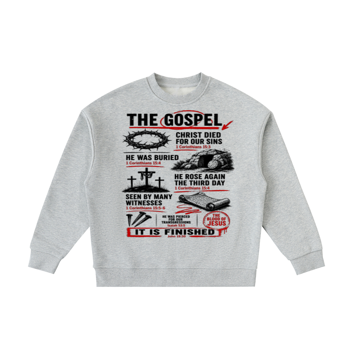 The gospel youth Crewneck Sweatshirt