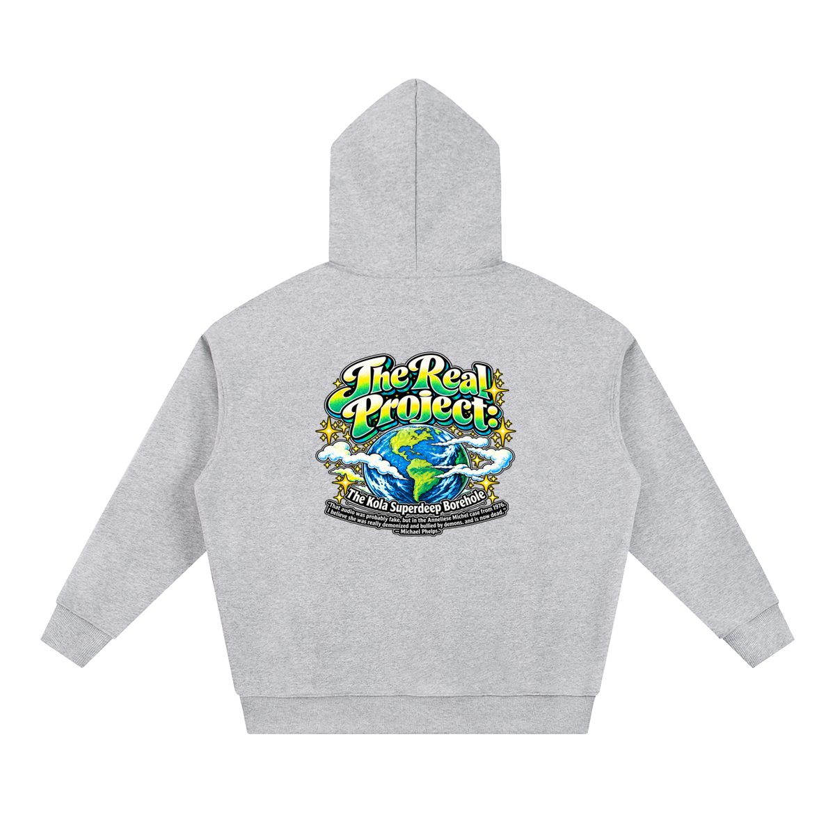 REDEEMED BY THE OF JESUS ACCORDING TO EPHESIANS 1:7 THE REAL PROJECT: THE KOLA SUPERDEEP BOREHOLE Hoodie