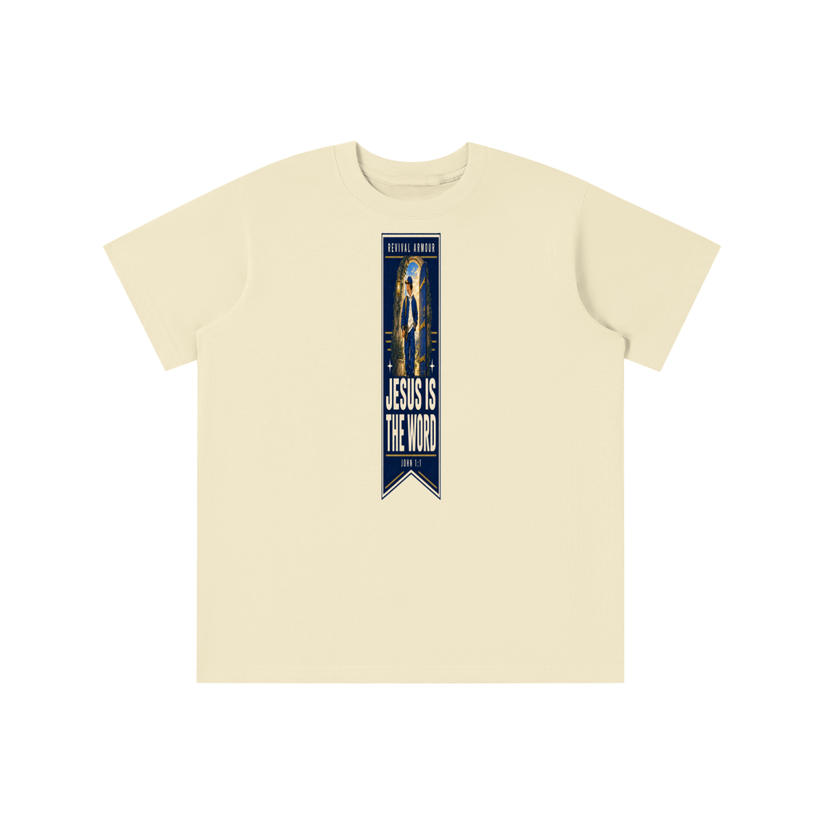 REVIVAL ARMOUR JESUS IS THE WORD _ JOHN 1:1 youth T-shirt