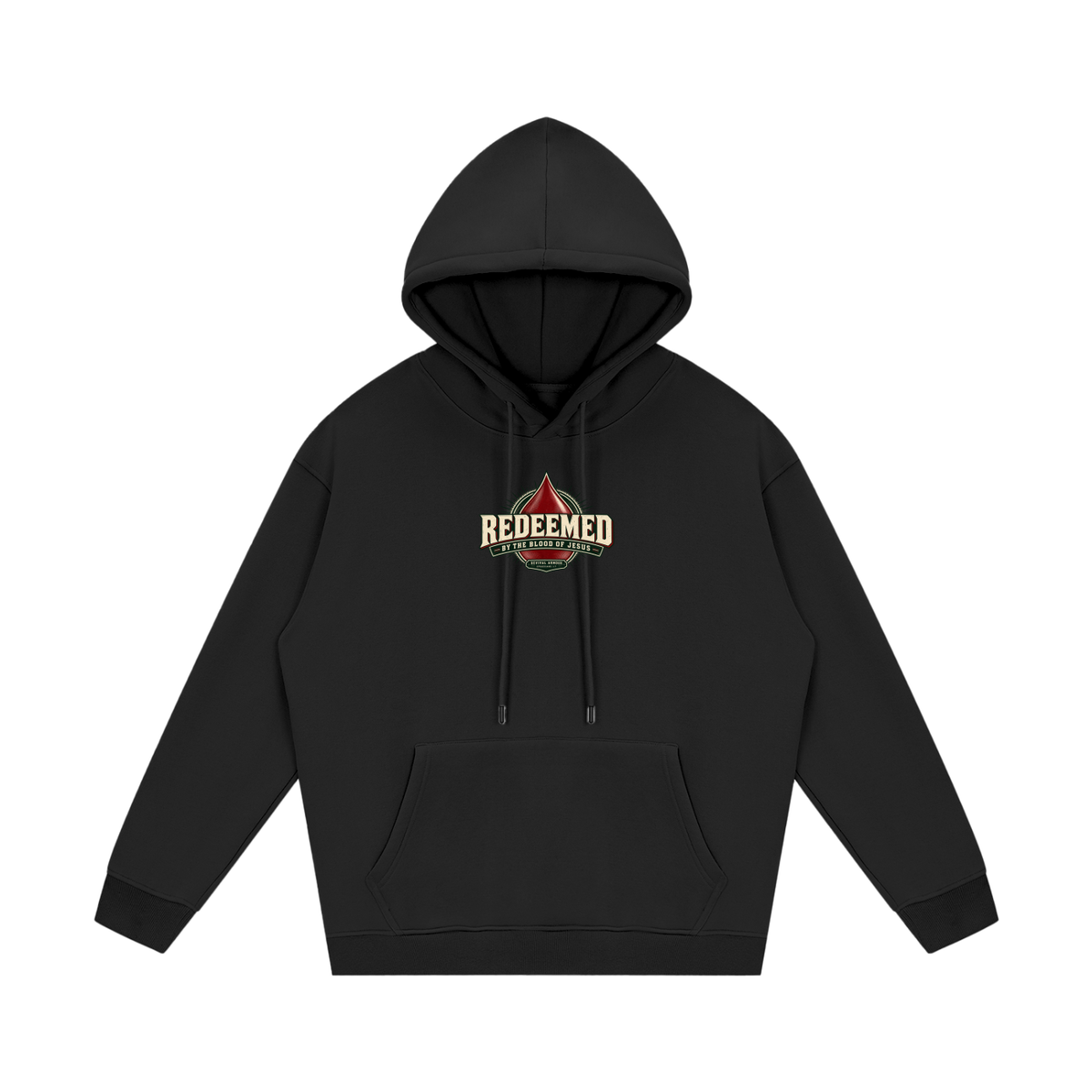 REDEEMED BY THE BLOOD OF JESUS -REVIVAL ARMOUR- -EPHESIANS 1:7- Hoodie