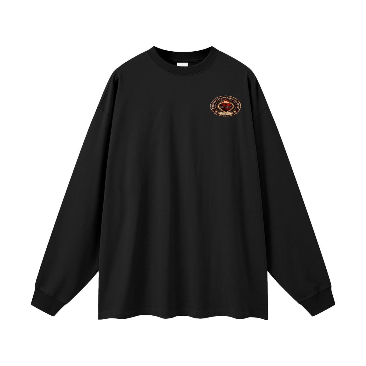 Jesus Reigns Forever Long Sleeve T-Shirt