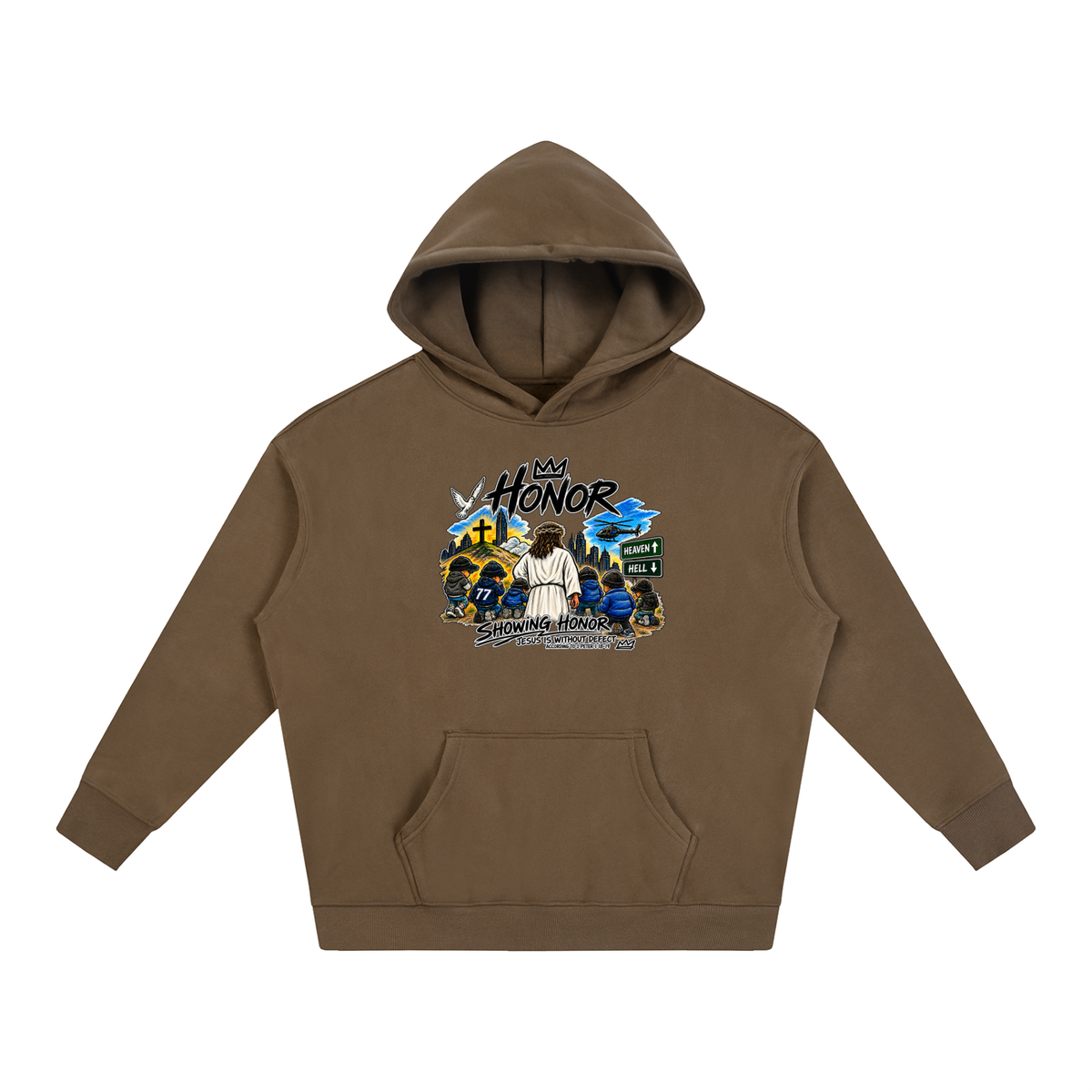 HONOR SHOWING HONOR JESUS IS WITHOUT DEFECT ACCORDING TO 1 PETER 1:18-19 Hoodie