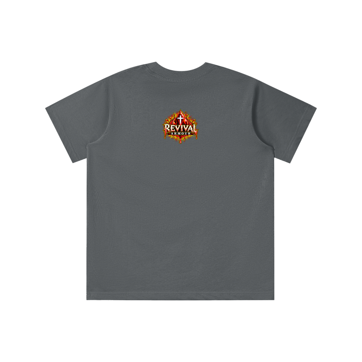 THE WEAPONS OF OUR WARFARE ARE NOT CARNAL BUT MIGHTY THROUGH GOD TO THE PULLING DOWN OF STRONG HOLDS youth T-shirt