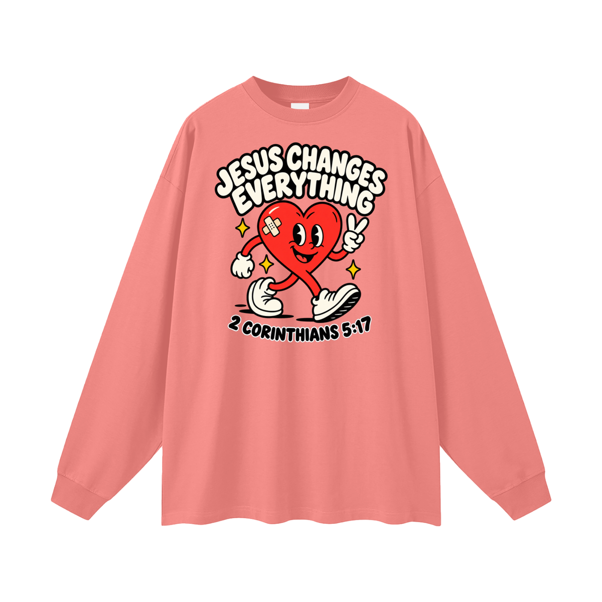 JESUS CHANGES EVERYTHING Long Sleeve T-Shirt