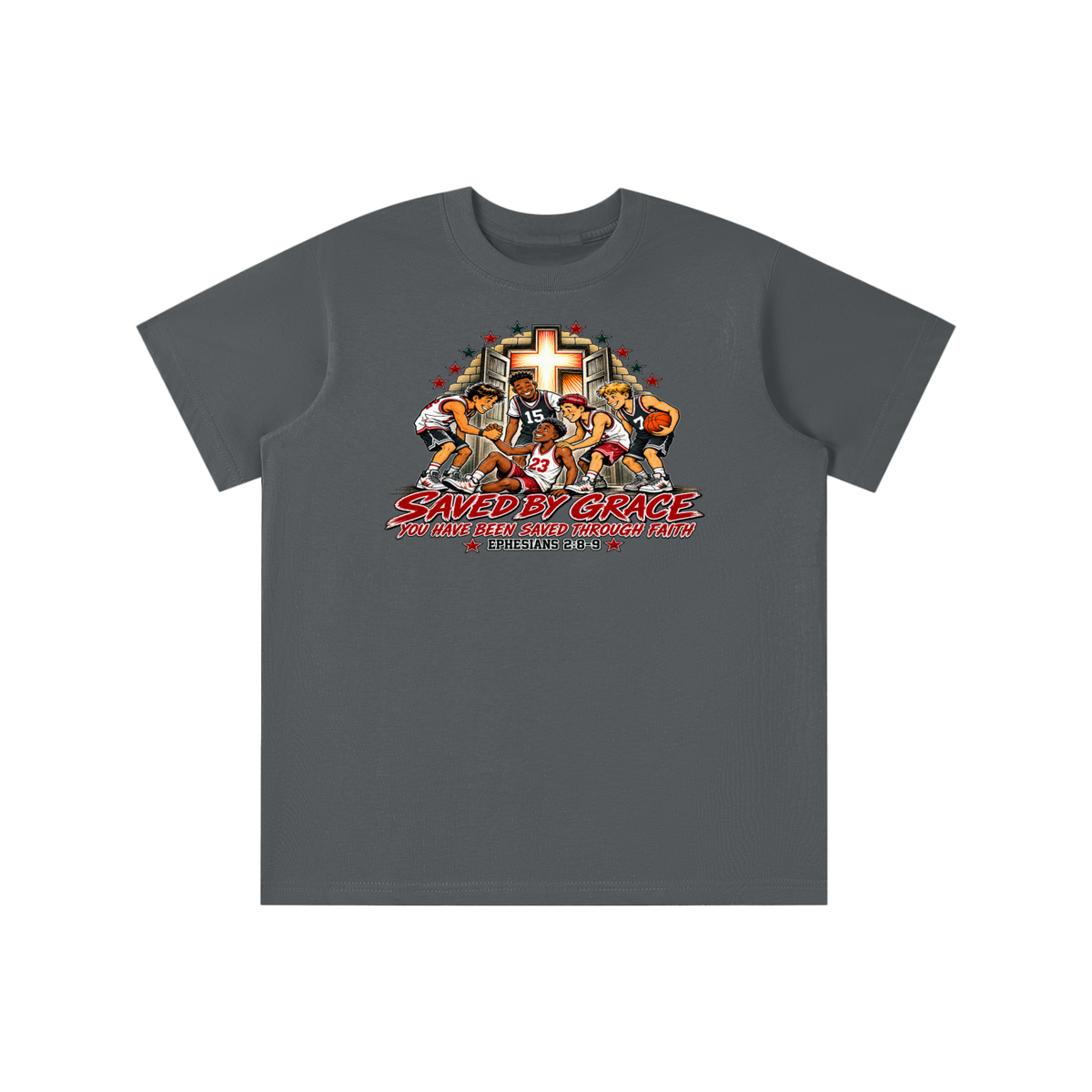 Saved By Grace You Been Saved Through Faith youth T-shirt