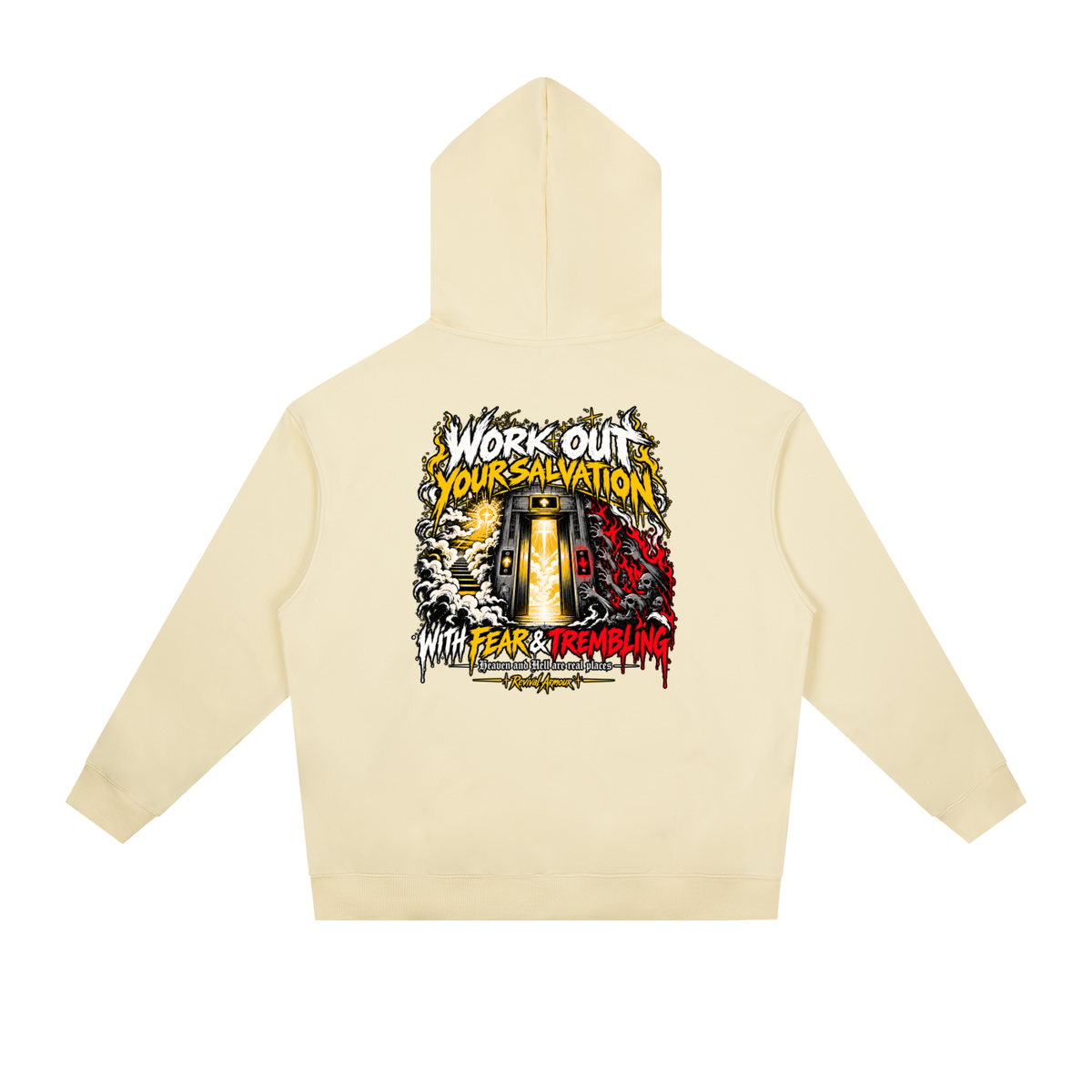 THE WAGE OF SIN IS DEATH WORKOUT YOUR SALVATION WITH FEAR & TREMBLING Hoodie