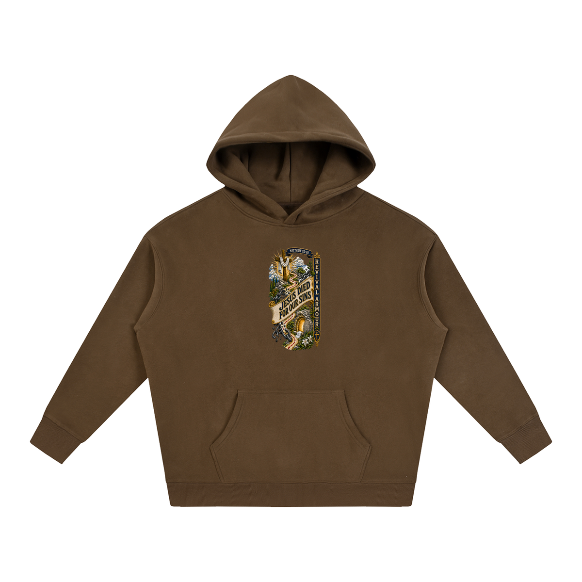 MATTHEW 20:28 Jesus died for our sins REVIVAL ARMOUR Hoodie