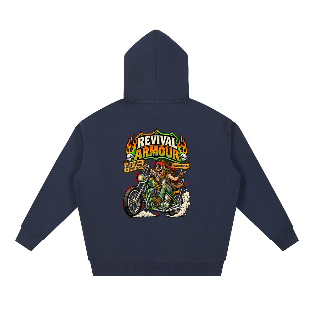 REVIVAL ARMOUR SEND A DEMON TO THE DESERT IN JESUS NAME [MATTHEW 12:43-45] Hoodie