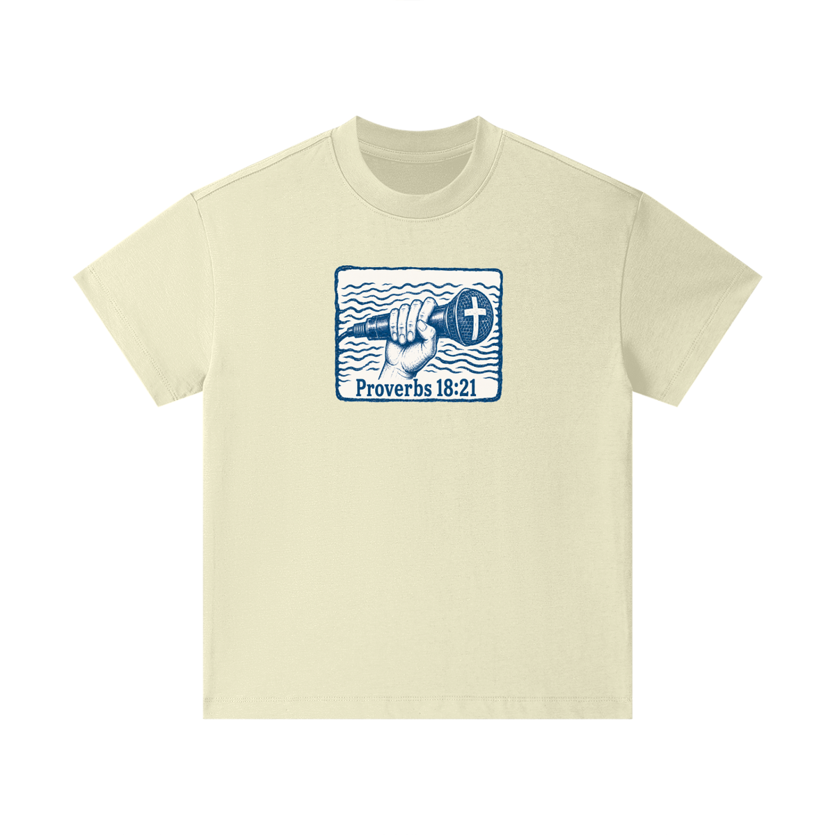 Proverbs 18:21 mic Kids T-Shirt
