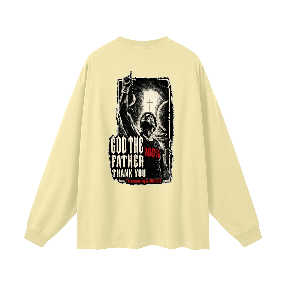 GOD THE FATHER THANK YOU Long Sleeve T-Shirt