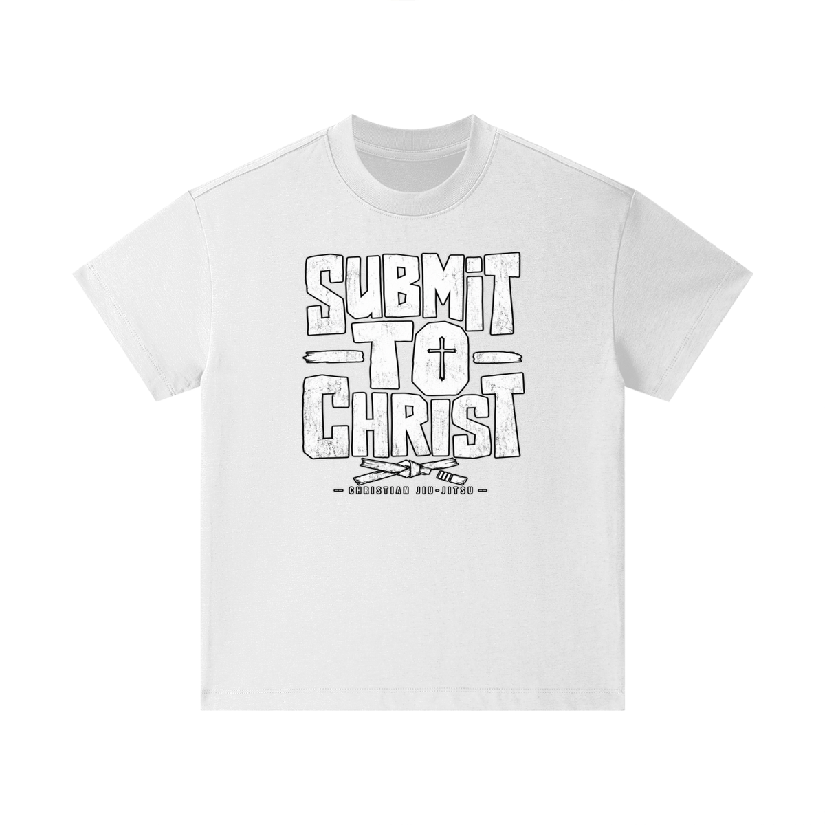 SUBMIT TO CHRIST CHRISTIAN JIU-JITSU Kids T-Shirt