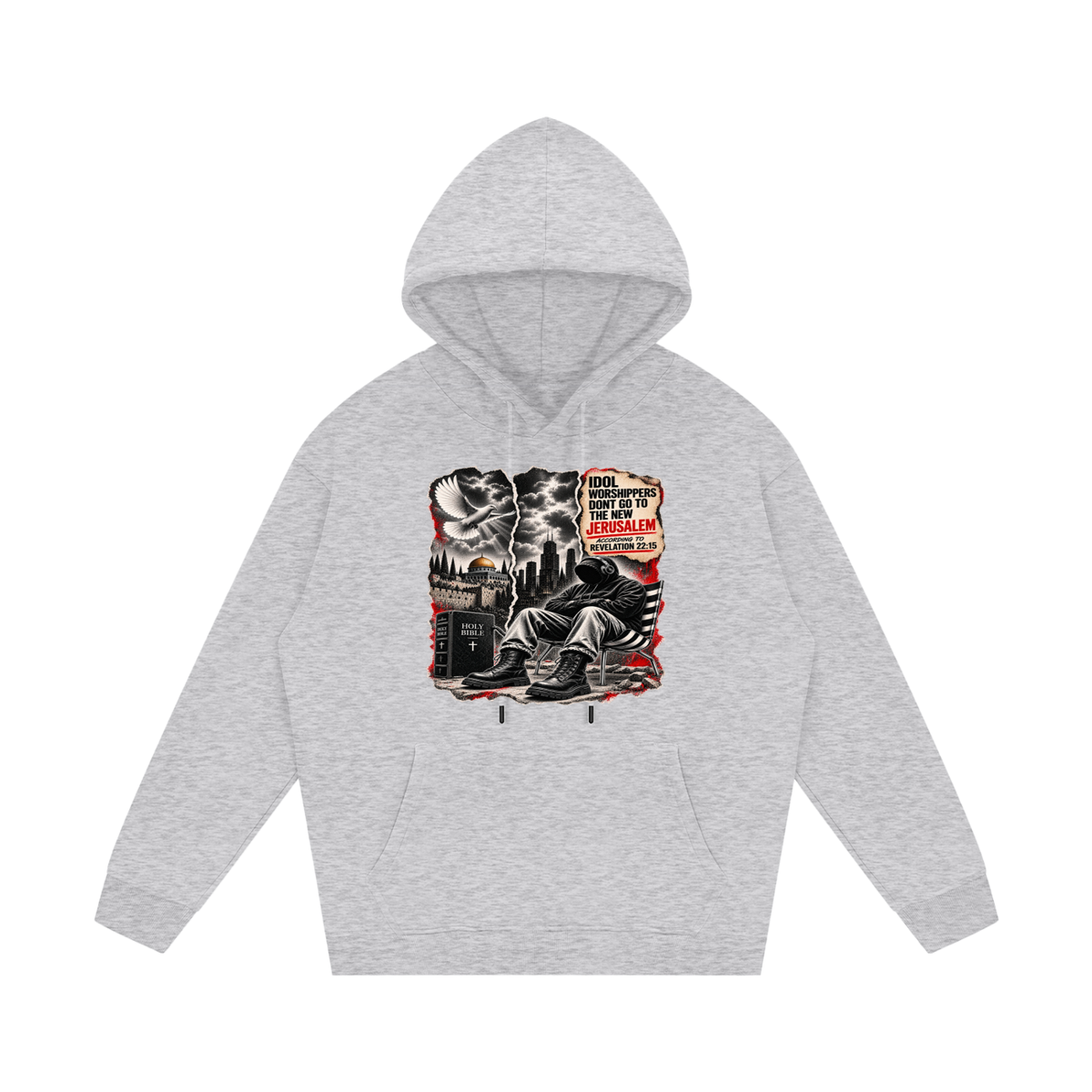 Streetwear Unisex Fleece Hoodie