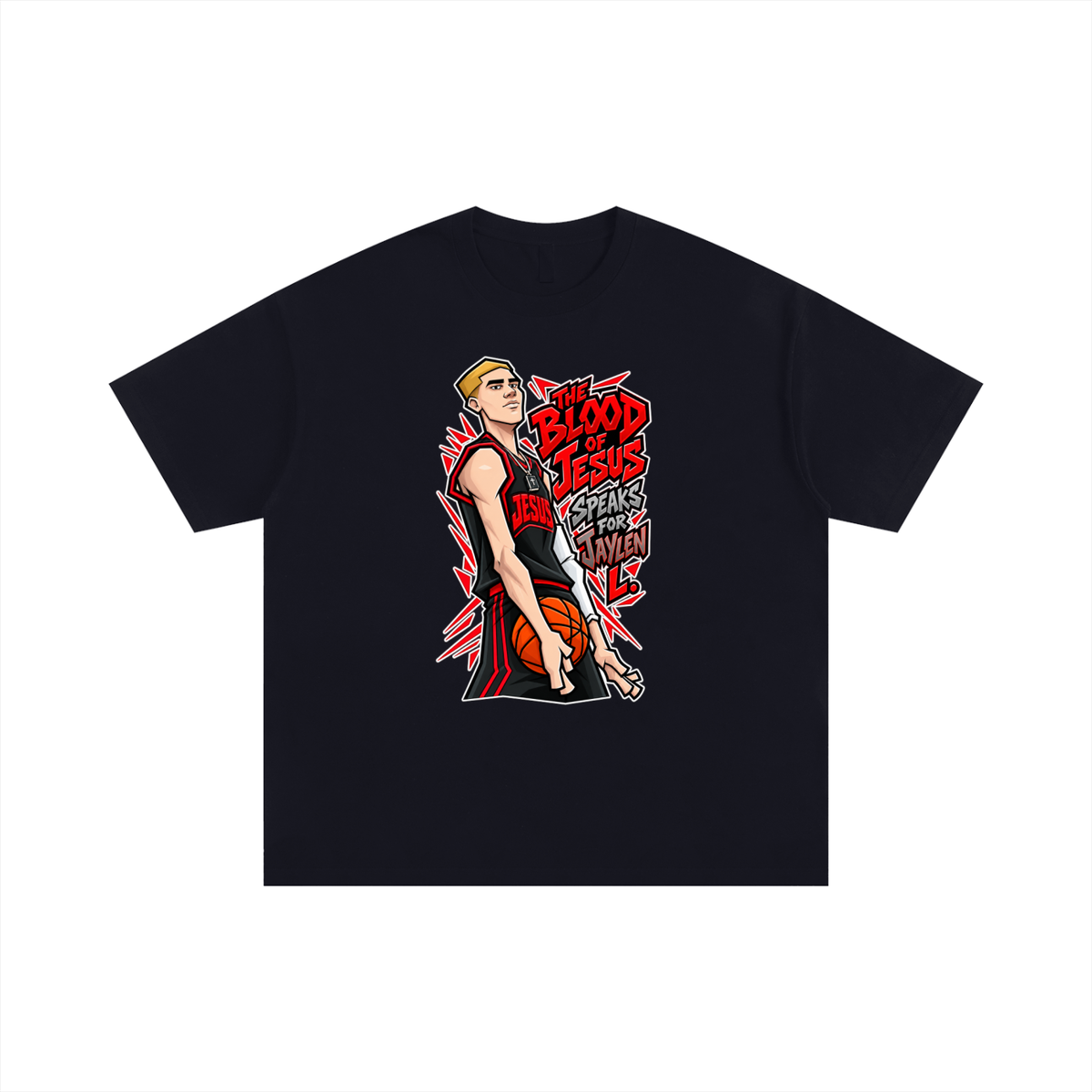 THE BLOOD OF JESUS SPEAKS FOR JAYLEN L. T-Shirt