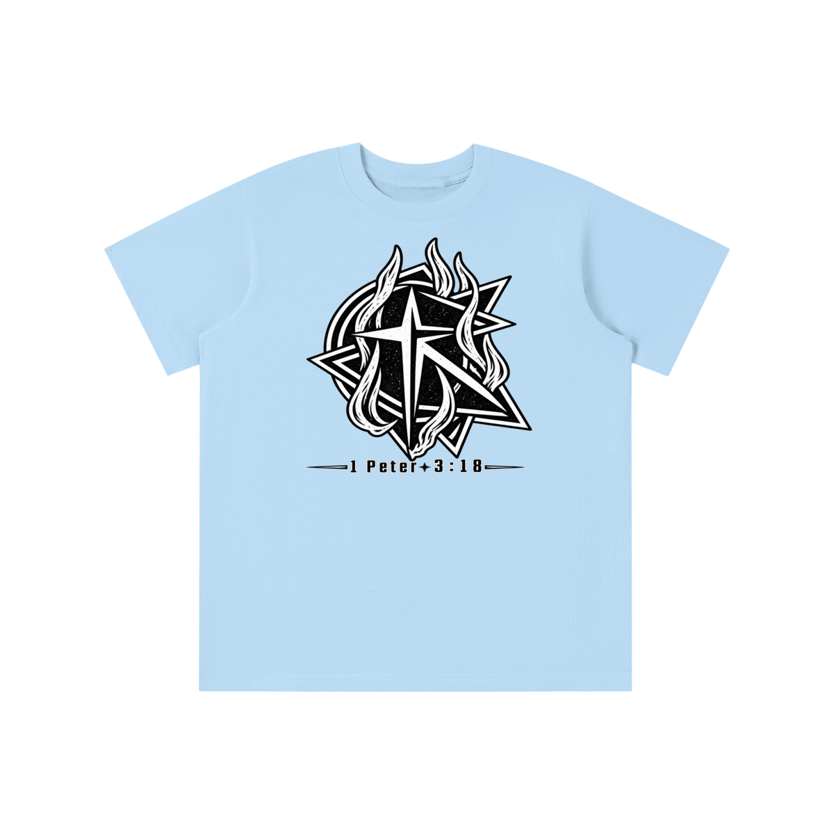 1 Peter 3:18 youth T-shirt