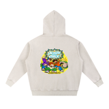 JESUS DIED ONCE BACKED UP BY Romans 6:9-10 Hoodie