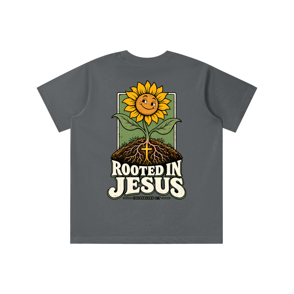 Rooted in Jesus youth T-shirt