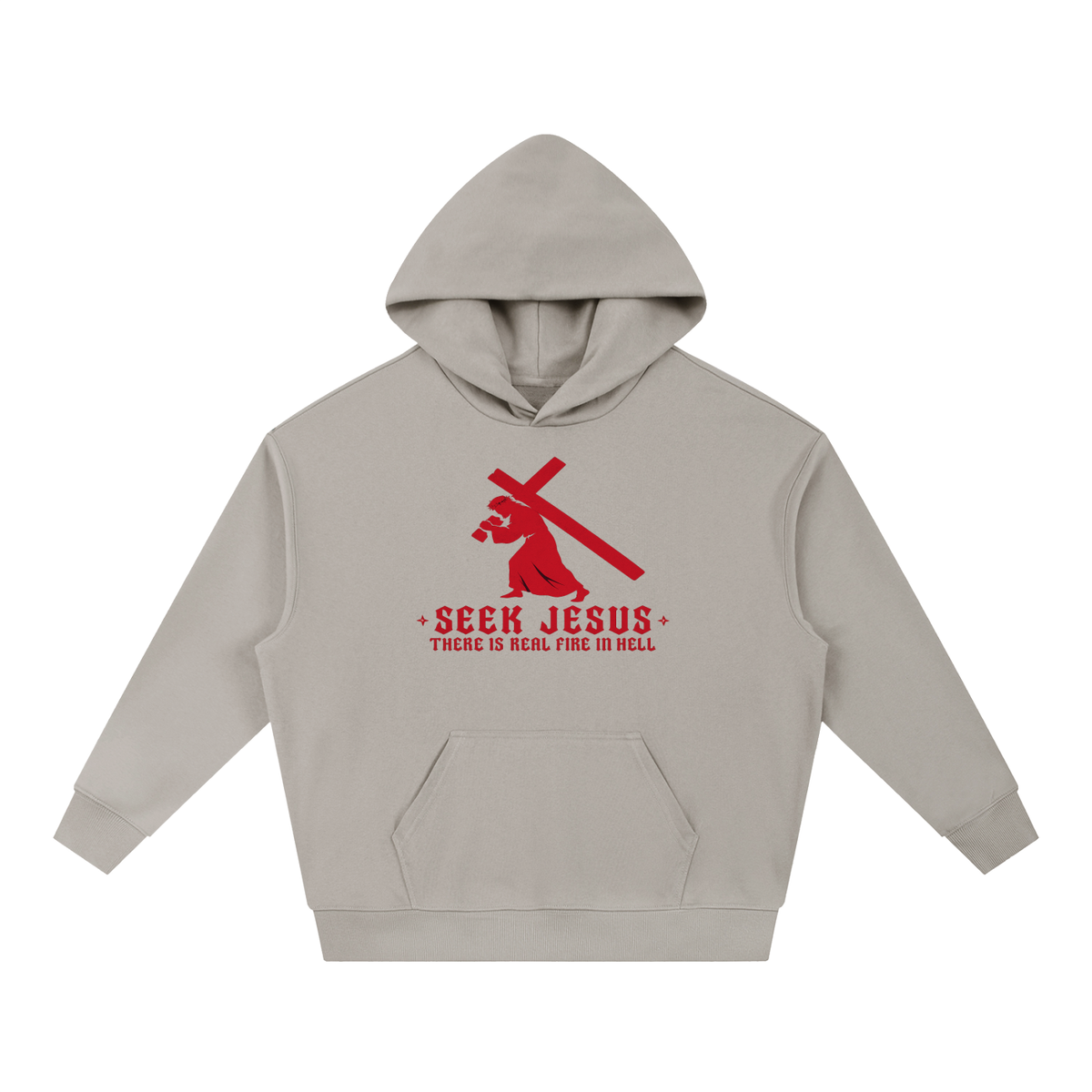 SEEK JESUS THERE IS REAL FIRE IN HELL Hoodie