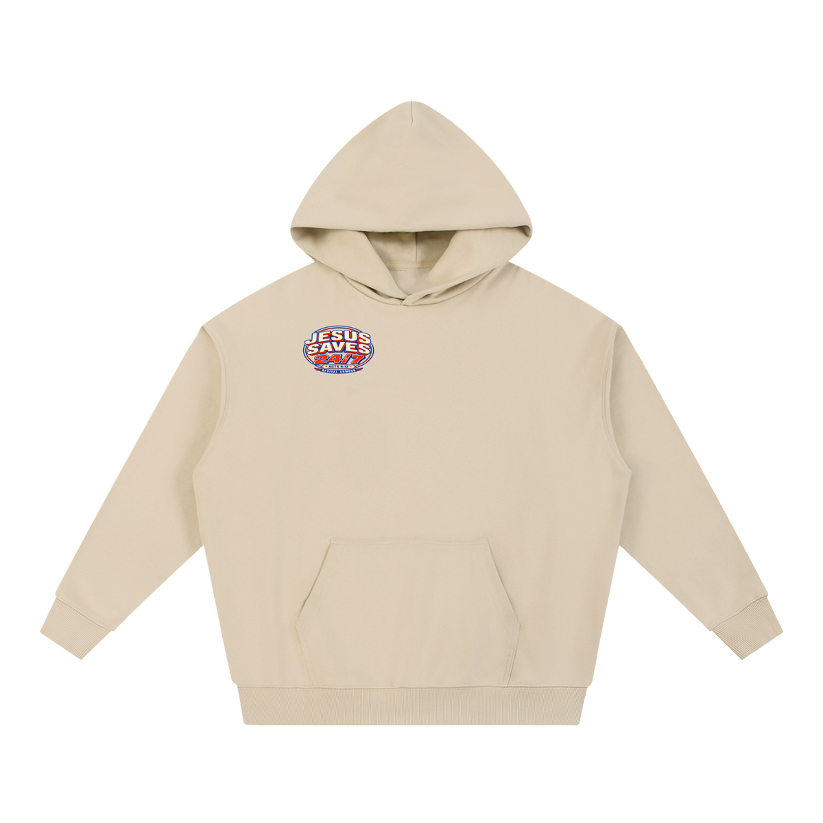 Jesus saves 24/7 Hoodie