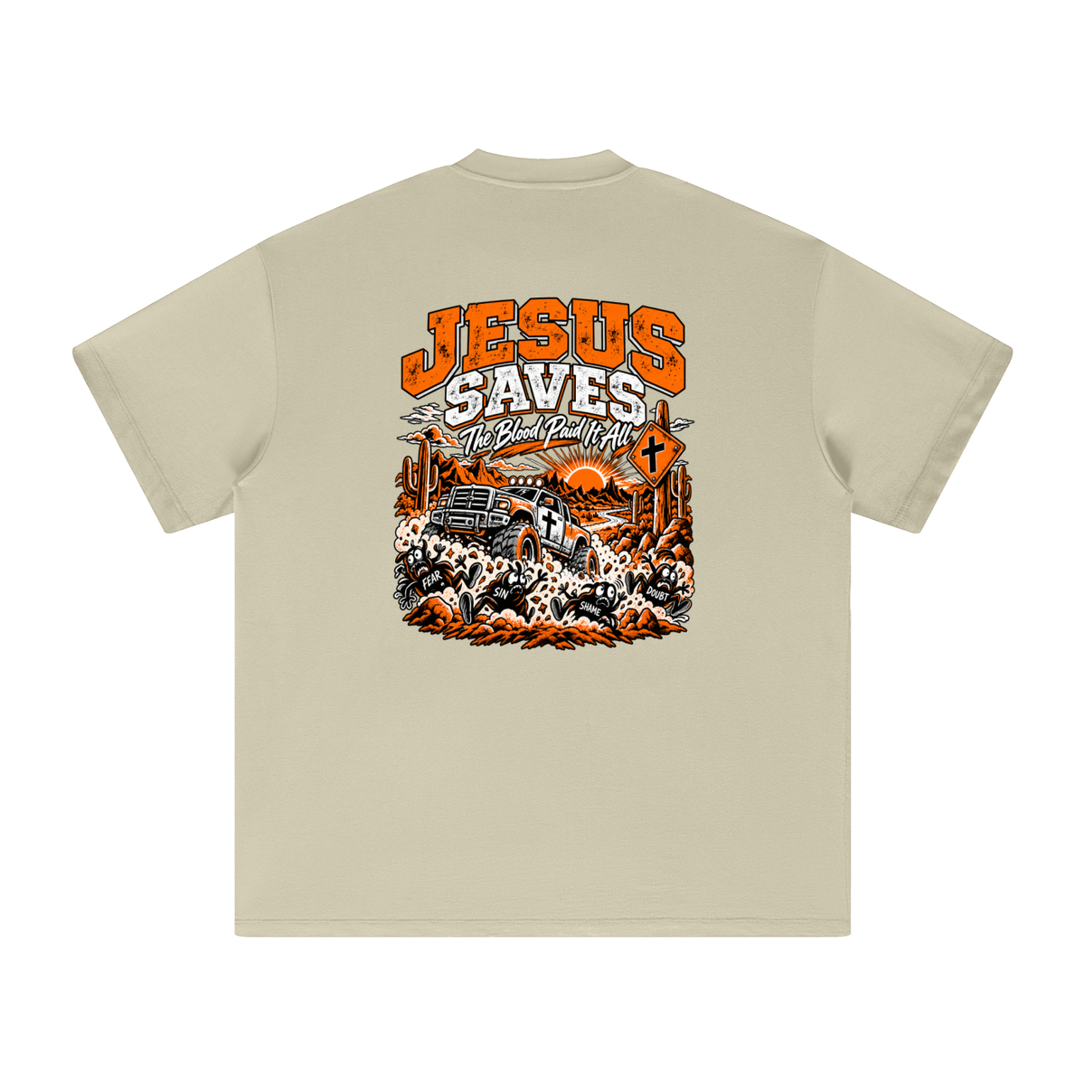 JESUS DIED FOR FOR OUR SINS THAT'S THE GOOD NEWS 1 CORTHIANS 15:1-4 JESUS SAVES THE BLOOD PAID IT ALL T-Shirt