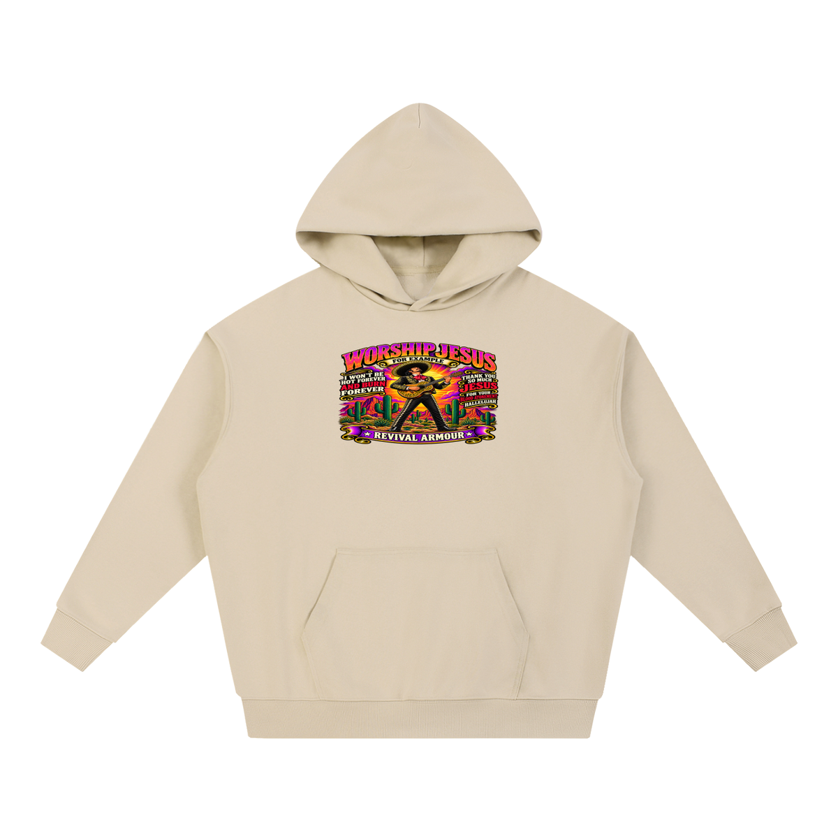 WORSHIP JESUS revival armour Hoodie