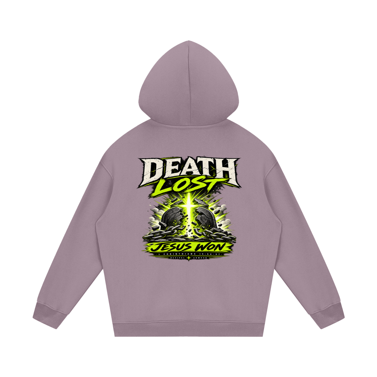 Death Lost Jesus Won Hoodie