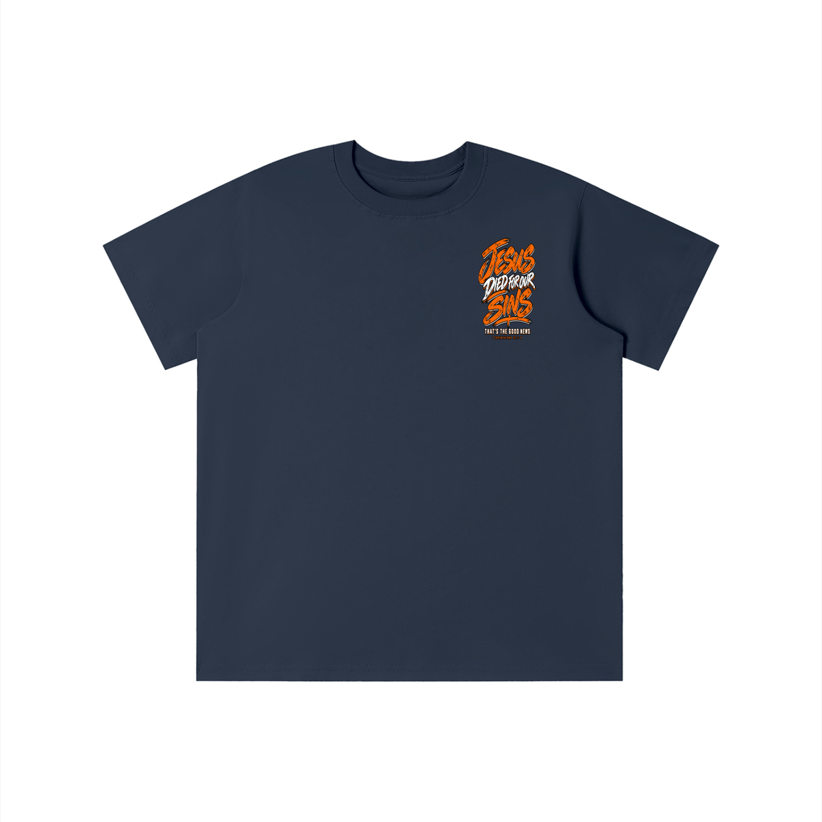 JESUS DIED FOR FOR OUR SINS THAT'S THE GOOD NEWS 1 CORTHIANS 15:1-4 JESUS SAVES THE BLOOD PAID IT ALL youth' T-shirt