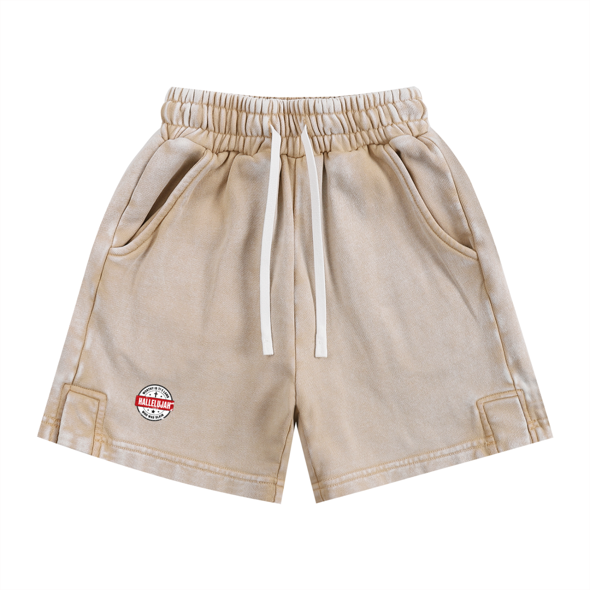 WORTHY IS THE LAMB HALLEJUJAH WHO WAS SLAIN Kids' Shorts