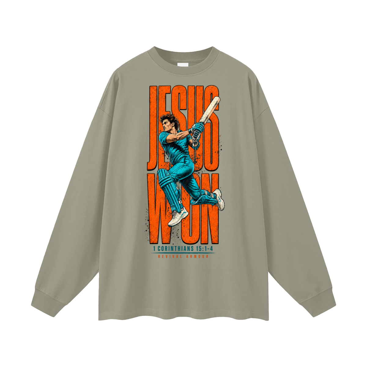 Jesus Won Long Sleeve T-Shirt