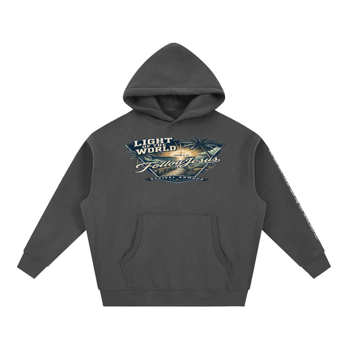 Light of the World Follow Jesus Hoodie