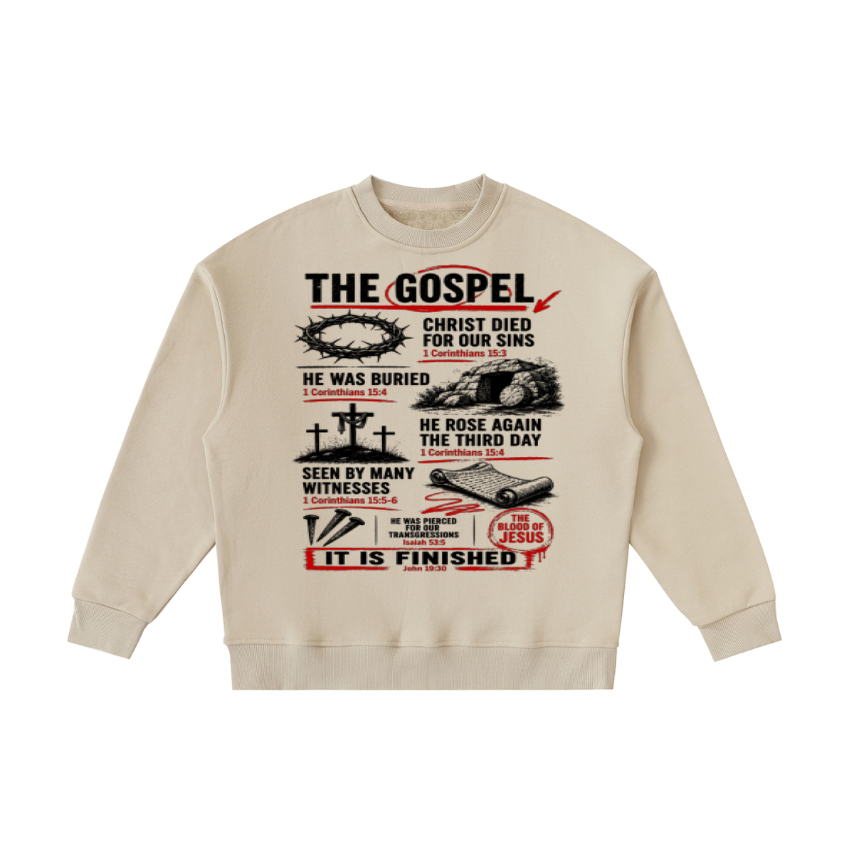 The gospel youth Crewneck Sweatshirt