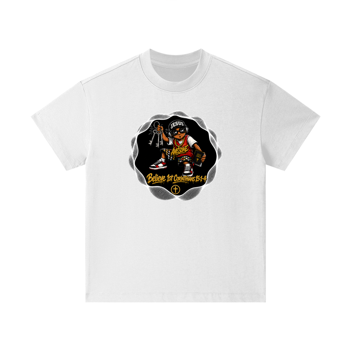 Jesus awesome Kids' T-Shirt