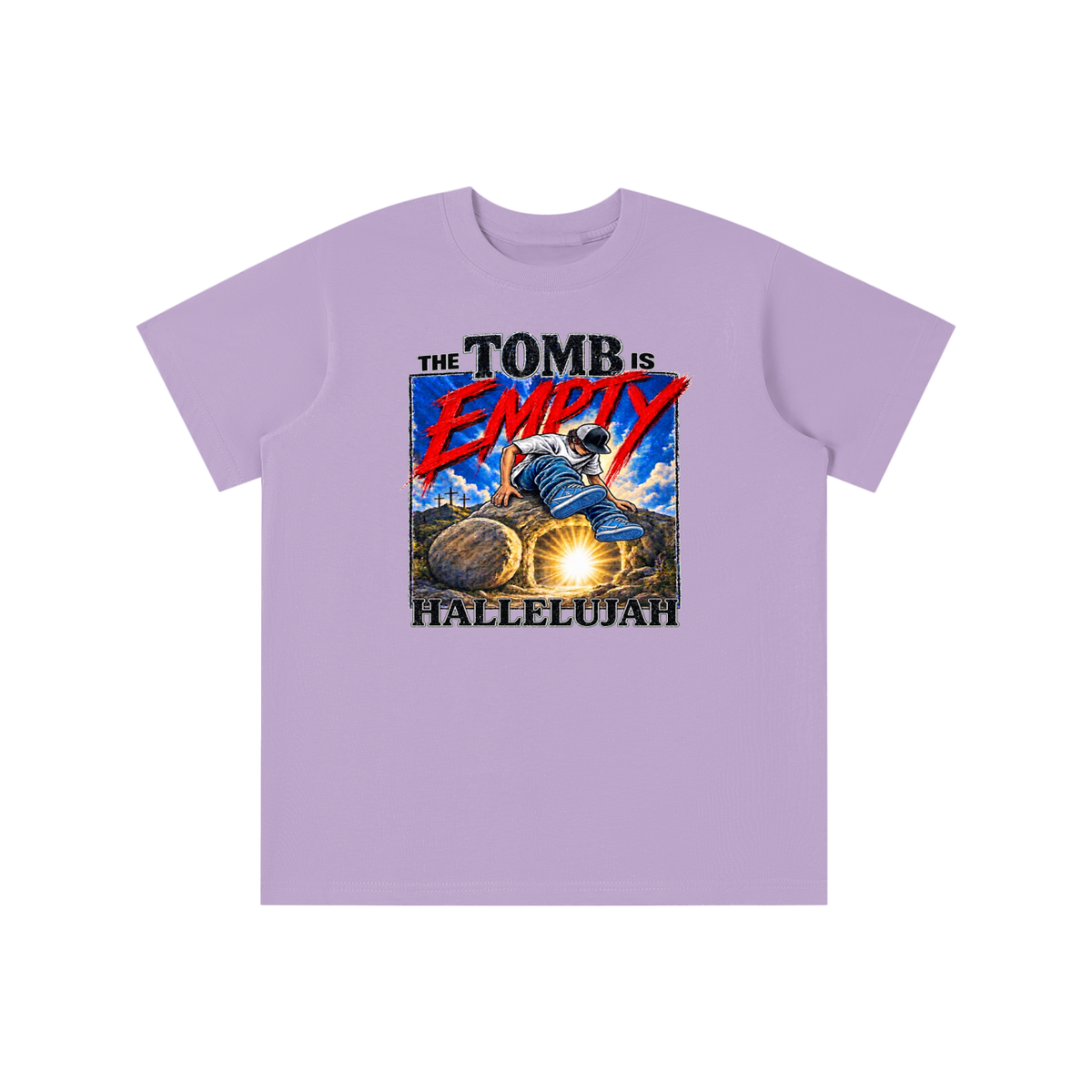 THE TOMB IS EMPTY HALLELUJAH youth T-shirt