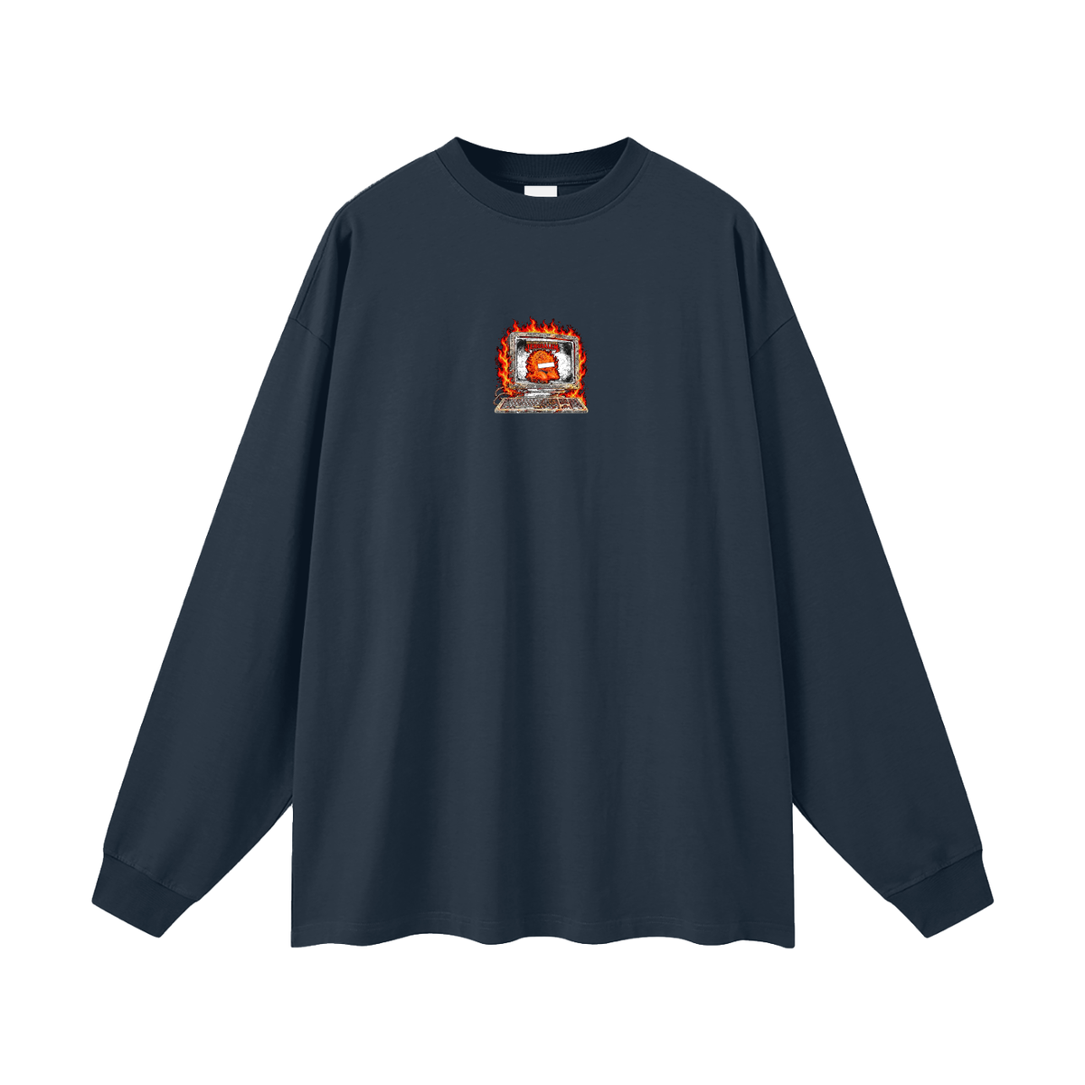 DOGS DON'T GO TO THE NEW JERUSALEM ACCORDING TO REVELATION 22:15 Long Sleeve T-Shirt