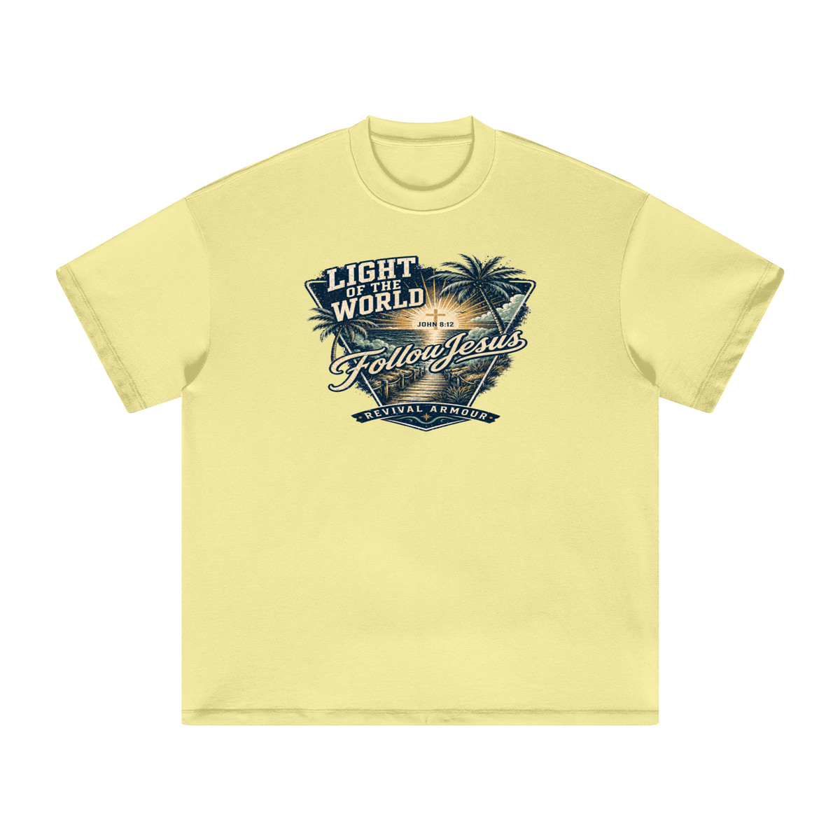 LIGHT OF THE WORLD FOLLOW JESUS REVIVAL ARMOUR T-Shirt