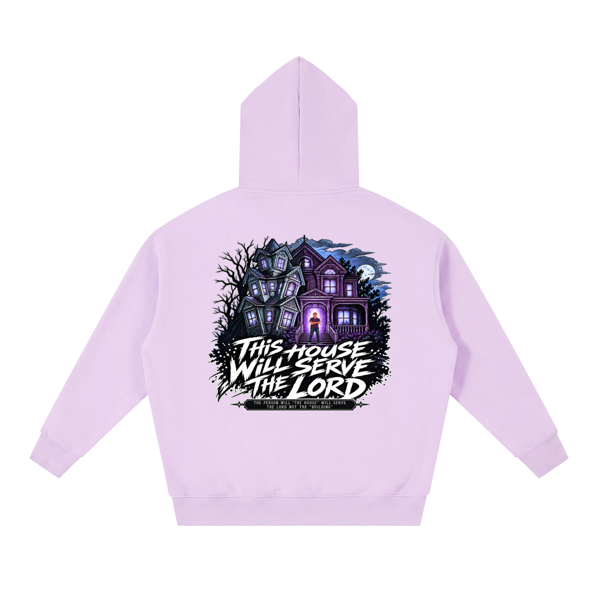 JESUS IS LORD ACCORDING TO JOHN 10:30 THIS HOUSE WiLL SERVE THE LORD THE PERSON WILL "THE HOUSE" WILL SERVE THE LORD NOT THE "BUILDING" Hoodie