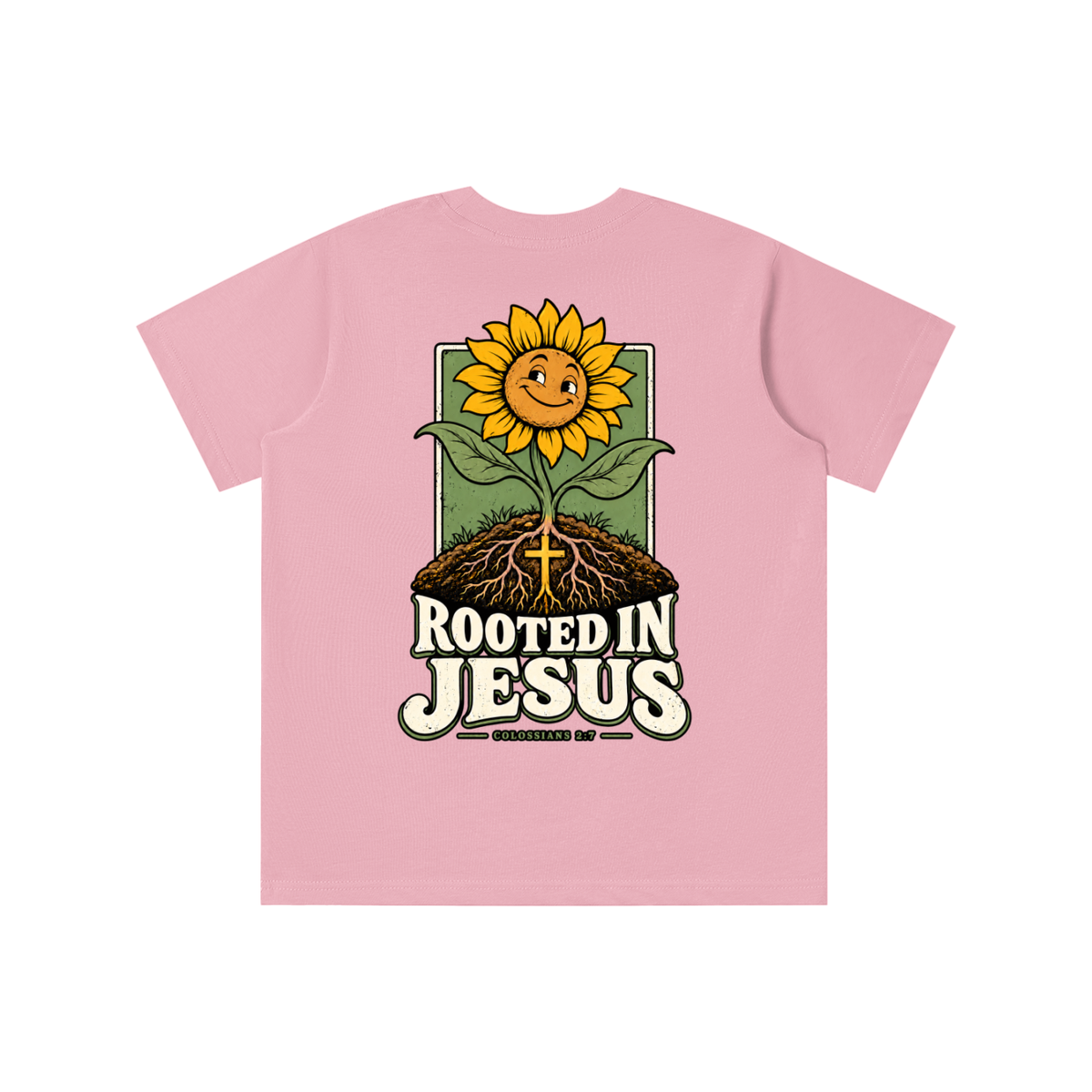 Rooted in Jesus youth T-shirt