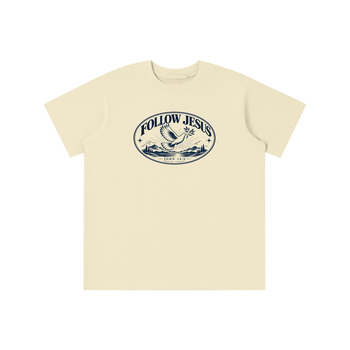 FOLLOW JESUS - JOHN 14:6 - REVIVAL ARMOUR youth T-shirt