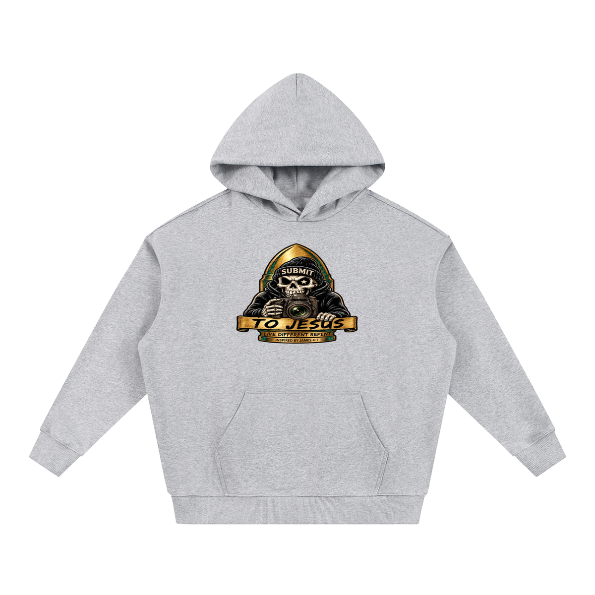 SUBMIT TO JESUS LIVE DIFFERENT REPENT INSPIRED BY JAMES 4:7 Hoodie