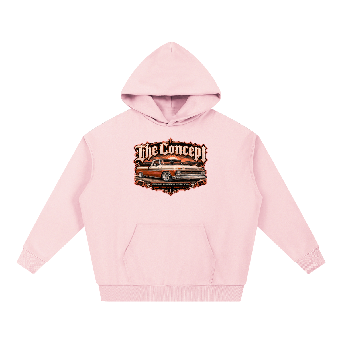 The Concept IS TO BECOME A NEW CREATION IN CHRIST JESUS that's straight from 2 Corinthians 5:17 Hoodie