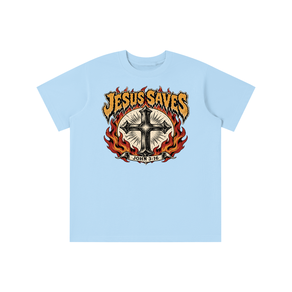 Jesus saves youth T-shirt