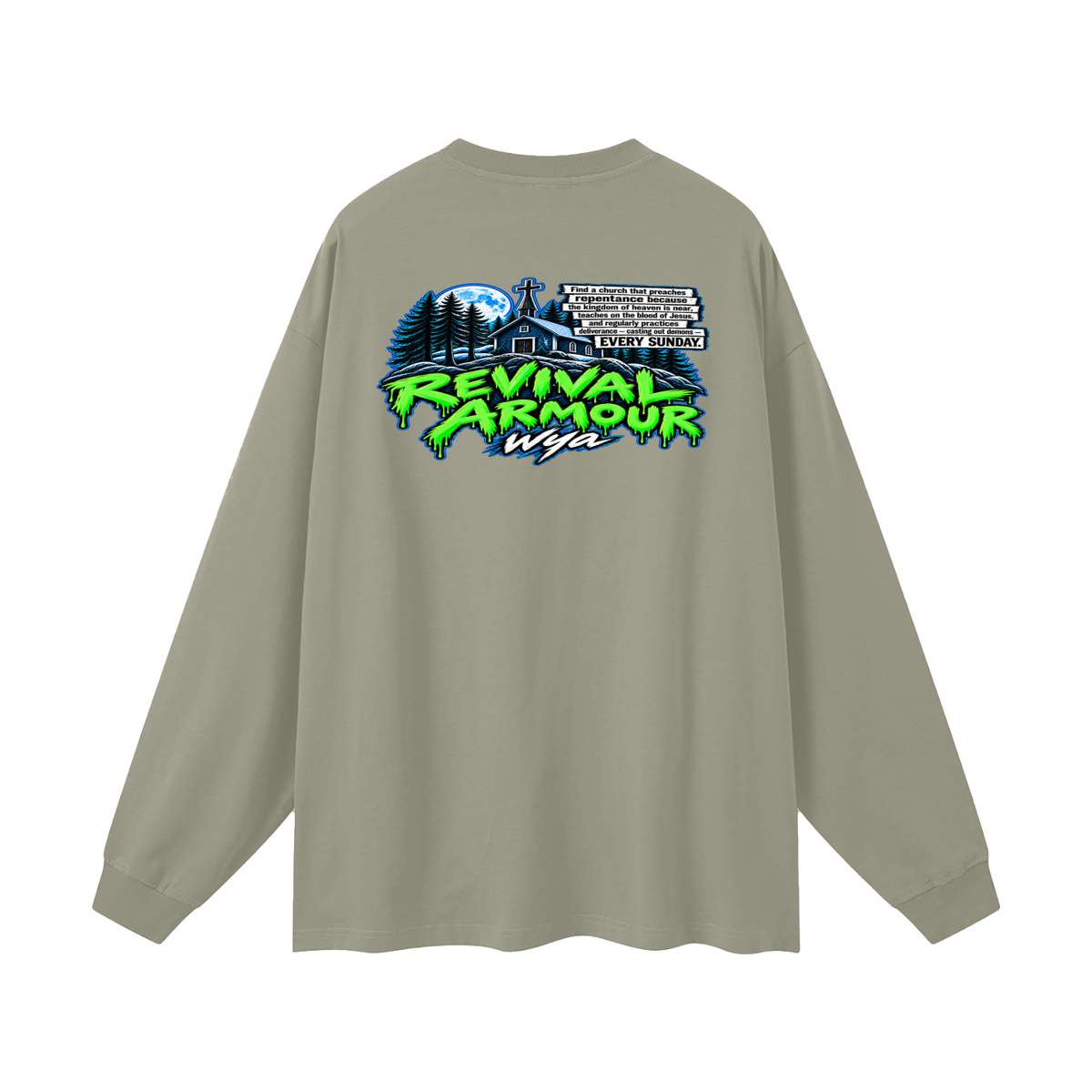 REVIVAL ARMOUR wya Long Sleeve T-Shirt