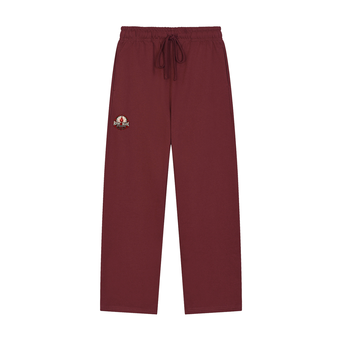 REPENT & BELIEVE JESUS DIED FOR OUR SINS AND HEAVEN AND HELL ARE REAL PLACES MATTHEW 10:28 (THAT'S NOT A quote) Sweatpants