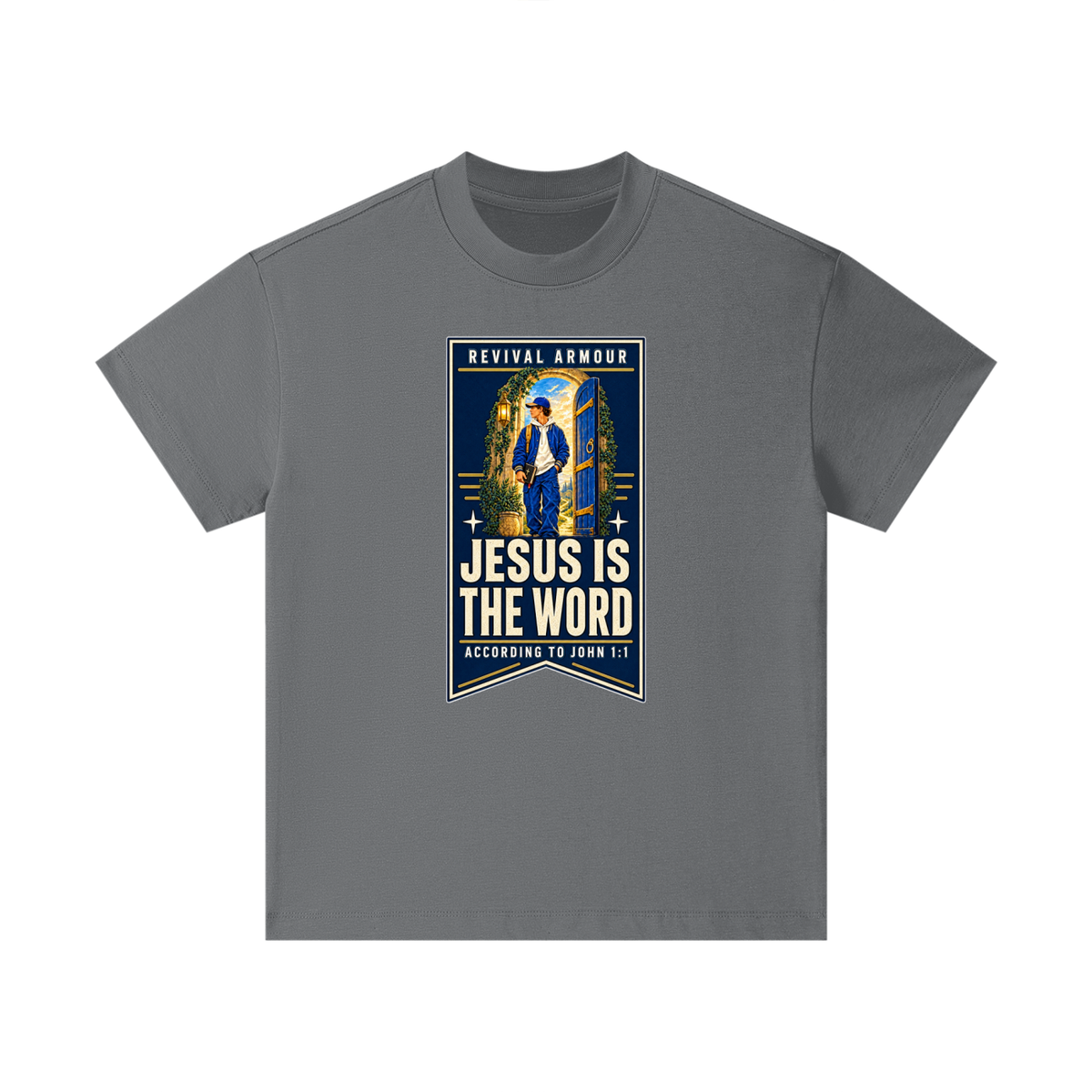 JESUS IS THE WORD ACCORDING TO JOHN 1:1 Kids T-Shirt