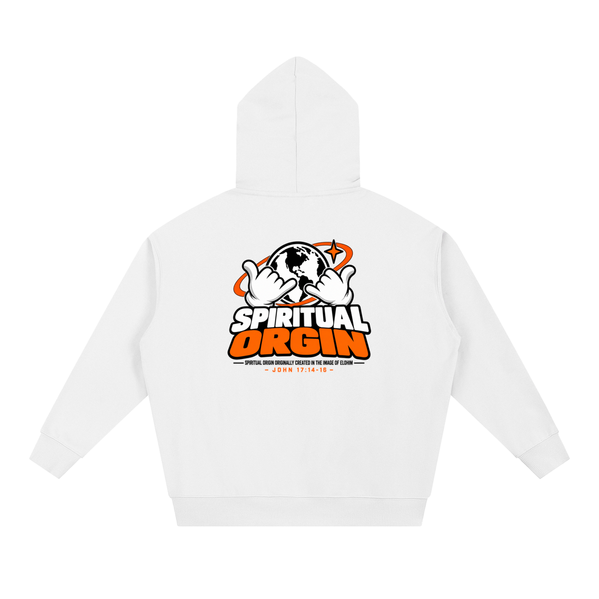 SPIRITUAL ORGIN - SPIRITUAL ORGIN ORIGINALLY CREATED IN THE IMAGE OF ELOHIM- Hoodie