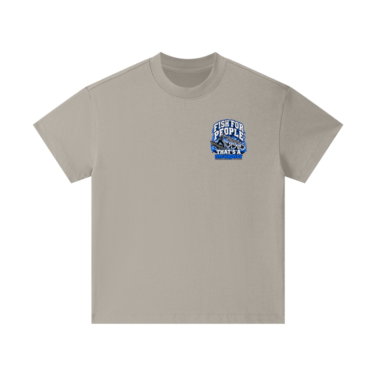 FISH FOR PEOPLE THAT'S A metaphor AND YOU COULD LEARN HOW TO CAST OUT DEMONS ON MICHAELJPHELPS.COM Kids T-Shirt