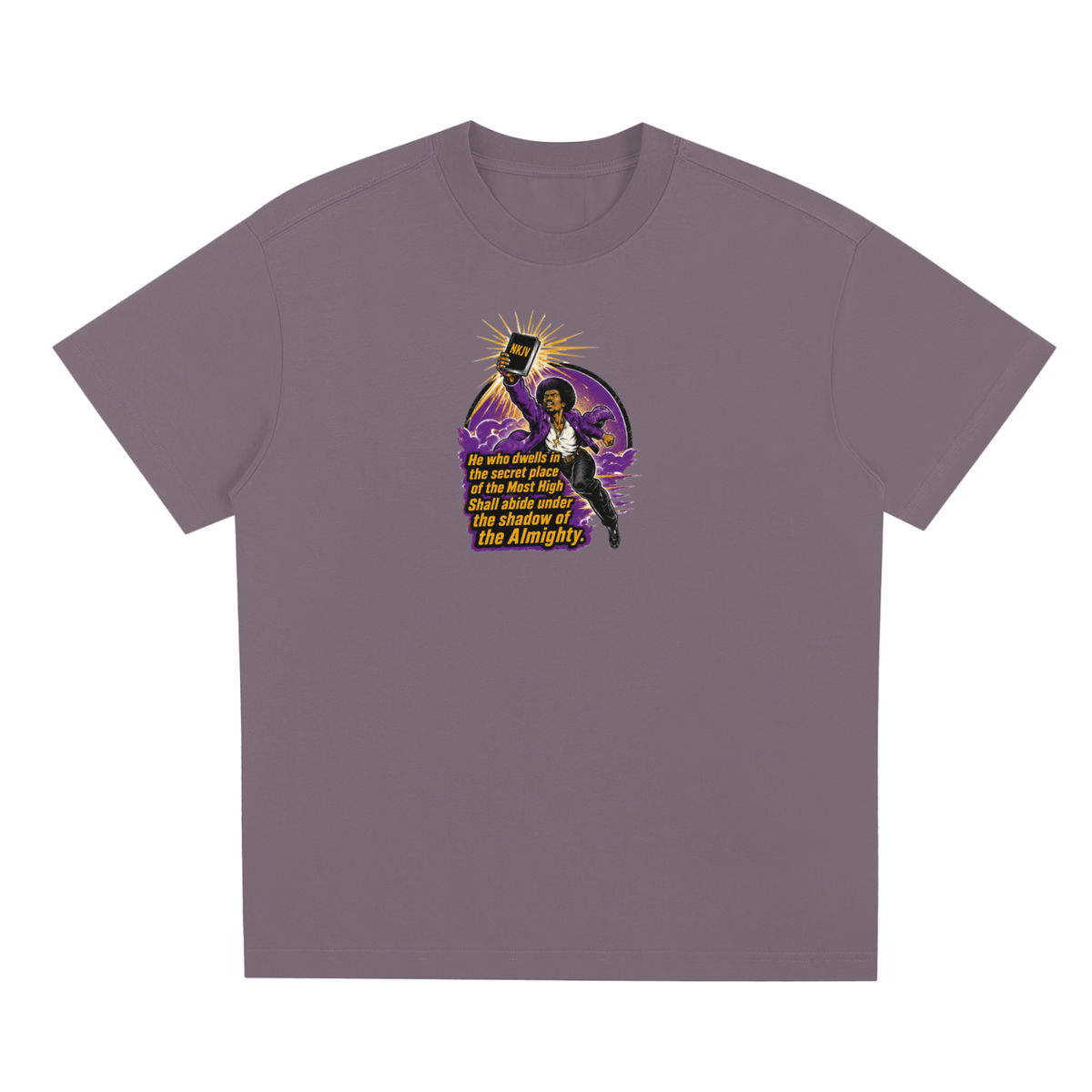 NKJV Psalms 91:1 T-Shirt